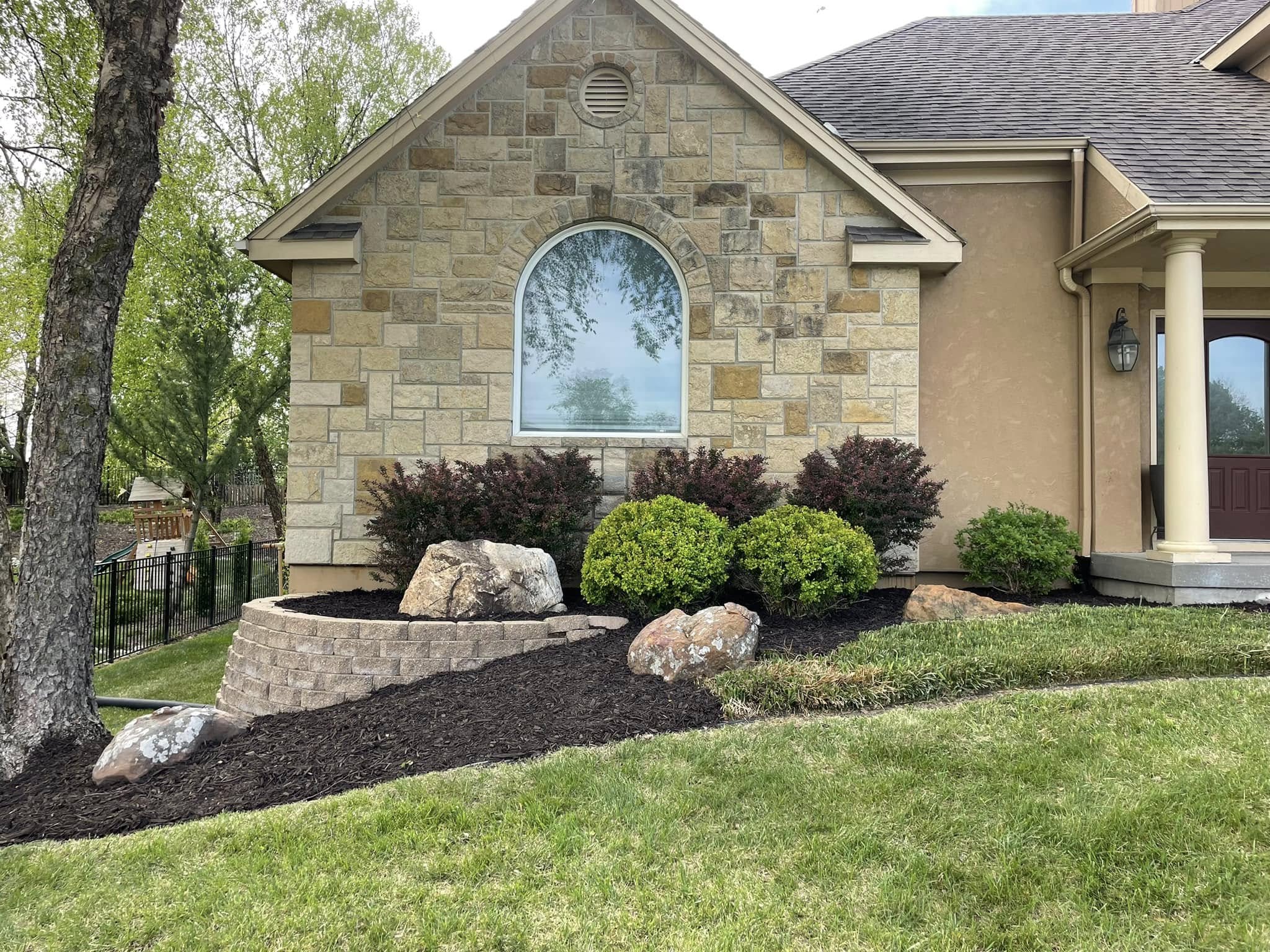 Before lawn project