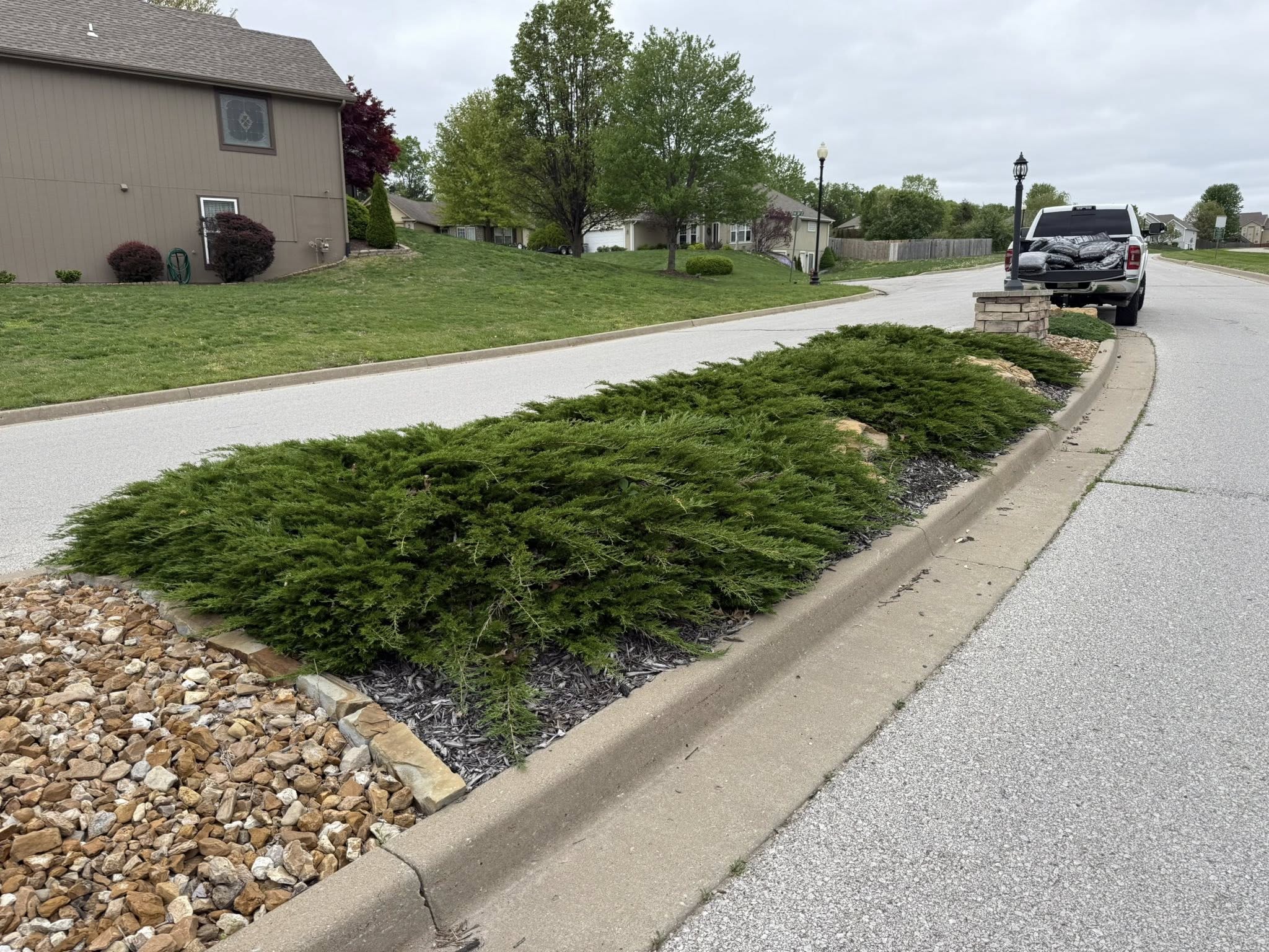 After outdoor project